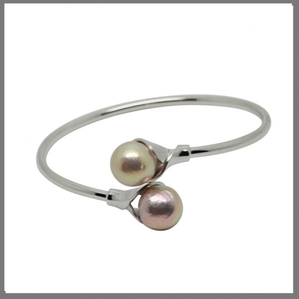 Lido Pearls - T135B Edison Pearls Bangle-0